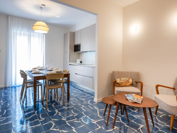 The Coral House Sorrento - living room view #1